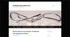 Desktop Screenshot of metaldesignreykjavik.is